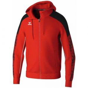 Erima Veste d'entra&icirc;nement EVO STAR avec capuche (1032401) Homme, rouge/noir, M