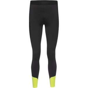 Gore Wear Collant long GOREWEAR Concurve Thermo Hybrid noir jaune - L