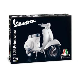 T2m Maquette plastique reproduisant Vespa 125 Primavera 1/9