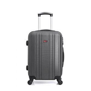 Hero VALISE WEEK-END - ABS – 65cm – 4 roues – STROMBOLI – GRIS F
