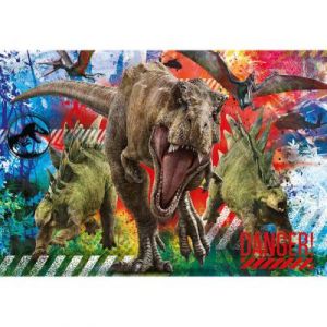 Image de Clementoni Jurassic World-180 pièces-Puzzle Enfant-fabriqué en Italie, 7 Ans et Plus, 29106