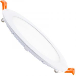 Ledkia France Dalle LED Ronde Extra Plate 12W Downlight LED Blanc Chaud 2800k-3200K LEDKIA