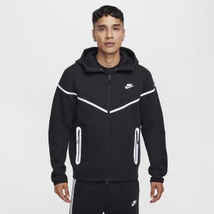 Nike M NK TCH SSNL TF+ WR FZ black/bemis silver, Apparel, en noir, taille: L - Couleur noir - Taille L