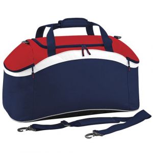BagBase - Sac de sport (54 litres) (Taille unique) (Bleu marine/Rouge/Blanc) - UTRW2596