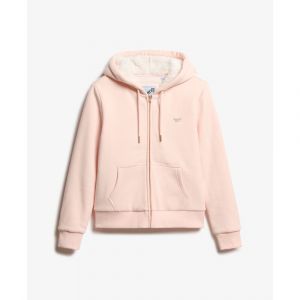 Superdry ESSENTIAL BORG LINED ZIP HOOD Gilet pour femmes - Taille M