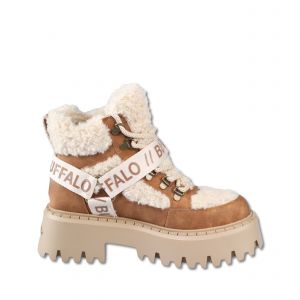 Buffalo Boots ASPEN COM MID WARM Marron - Taille 36,37,38,39,40,41