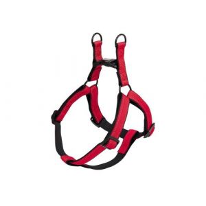 Nobby Classic Reflect Soft Harnais pour Chien Rouge/Noir 50-72 cm