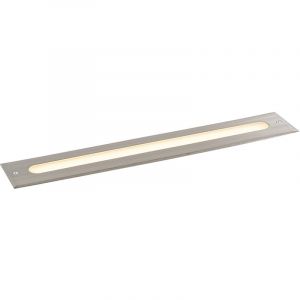 Qazqa Spot de sol moderne en acier 50 cm avec LED IP65 - Eline