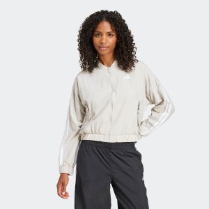 Adidas Veste femme toile 3 bandes essentials lifestyle