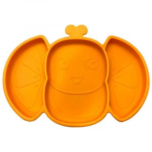 Plaque en silicone antidérapante Frootimals Orangiefly