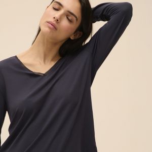 Top manches longues - Bleu
