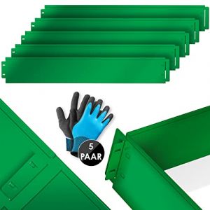 Bordure de pelouse Bordure de parterre Bordure de massif 5 m 10 m 15 m 20 m 25 m 30 m 35 m 40 m 45 m 50 m 100x14 cm ou 100x18 cm Bordure de