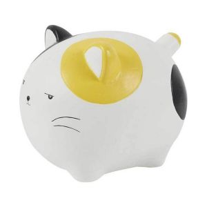 La Chaise Longue Tirelire Chat Kawaii en c&eacute;ramique 13 cm