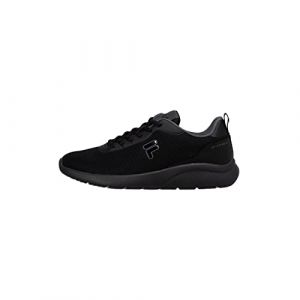 FILA Homme Spitfire 4 Chaussure de Course, Noir Phantom, 43 EU