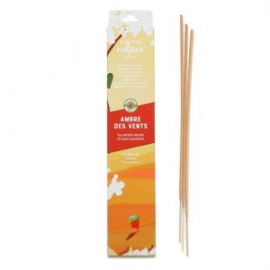 Encens et accessoires - Nature & Découvertes : 25 bâtonnets dencens Ambre Des Vents