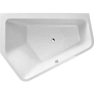 Duravit Paiova Baignoire d-angle à encastrer 190x140x46cm acrylique pentagonale gauche blanc 700392000000000