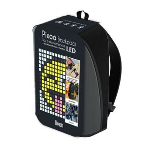 Divoom Sac &agrave; dos connect&eacute; &agrave; LED Pixoo Noir