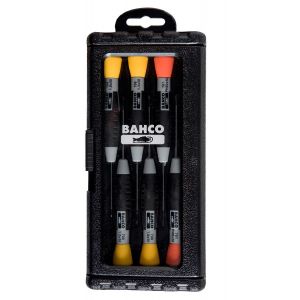 Bahco JEU DE TOURNEVIS DE PRÉCISION, 6 PCS, FENTE+PH - 706-2