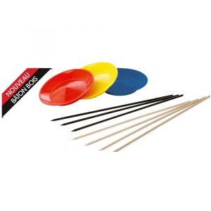 Tremblay Assiette de jonglerie + bâton bois