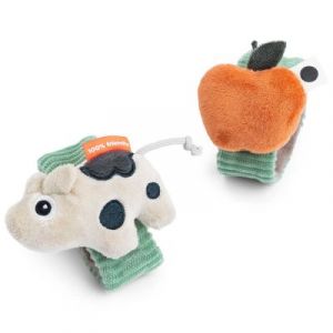 Done by Deer Bracelet hochet lot de 2 Dotti VERT