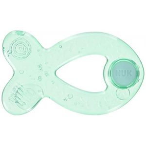 Image de Nuk 10256450 Extra Cool Anneau de dentition avec effet de refroidissement et massage, à partir de 3 mois, 1 Pièces Multicolore