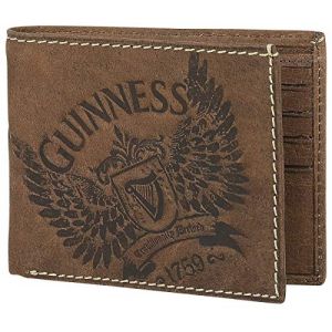 Image de Guinness Wings Portefeuilles en cuir marron