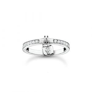 Thomas Sabo Femme Bague Cadenas Argent Argent Sterling 925 TR2371-051-14