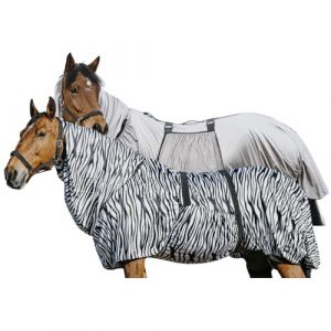 Riding World Couverture anti-eczéma Equithème Zebra