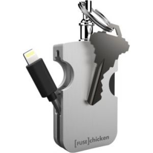 Câble iPhone Fuse Chicken Armor Travel -Câble de voyage en acier