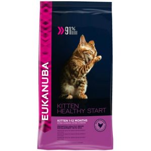 Eukanuba Croquettes au poulet - Toutes races - 10kg - Pour chaton
