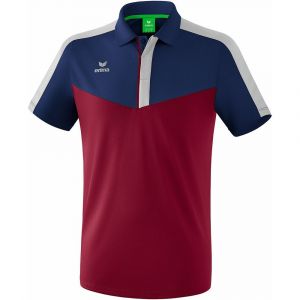 Erima Chemise Polo Squad S Navy / Bordeaux / Silver