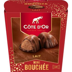 Côte d'Or Mini Bouchée Lait – Chocolats de Noël – 1 Boîte 197 g