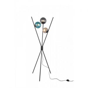 Trio Lampadaire Leuchten LANCE Noir, 3 lumières - Scandinave - Intérieur - LANCE - Délai de livraison moyen: 2 à 3 semaines. Port gratuit France métropolitaine et Belgique dès 100 €.