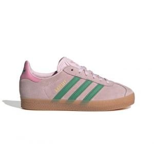 Adidas Gazelle Rose/vert - Enfant -