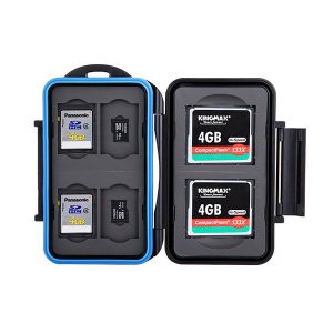 Jjc Etui pour 2x CF + 4x SD & 4x MSD