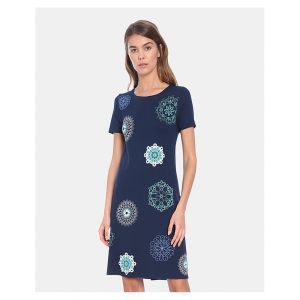 Desigual Robe LIRICAA bleu - Taille XXL,S,M,L,XL,XS