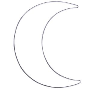 Rayher Forme Demi-lune en m&eacute;tal - 19,5 x 25 cm