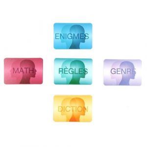 Jeu de 60 Cartes "C e Tête" 9cm Multicolore Prix