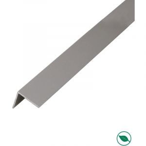 Image de Angle PVC gris 15x15mm L.2.60m