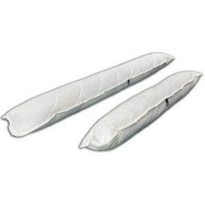 Traversin ferme confort intégral - Longueur 90cm - Fabriqué en France - Blanc