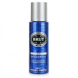 Brut Déodorant Homme Spray Antibactérien Oceans 200ml