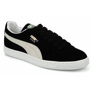 Puma Suede Classic+ - Baskets mode - Mixte Adulte - Noir (Black/White 03) - 40 EU
