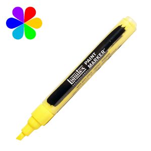 Image de Liquitex Paint Markers pointe fine 412 - Jaune moyen azo