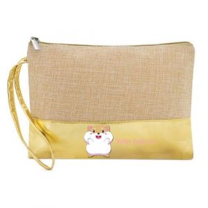 Poc tte Trousse Dore Maquillage Stylo Poc tte Trousse Hamster Kawaii