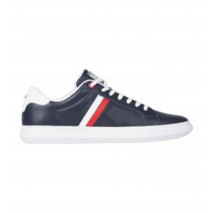 Image de Tommy Hilfiger Homme Semelle en Cuir Essentiel Baskets Cupsole, Desert Sky, 43 EU