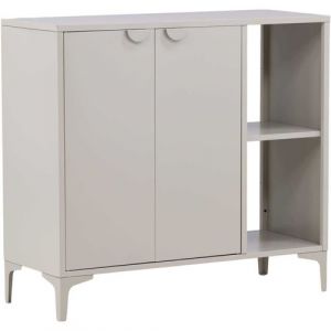 Venture Home - Buffet 2 portes 2 cases Piring beige
