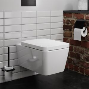 Hansgrohe EluPura Q WC suspendu avec AquaFall Flush, 61117450,
