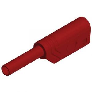 SKS Hirschmann Fiche banane m&acirc;le de s&eacute;curit&eacute; &Oslash; 2 mm MST S WS 30 Au 975090701 rouge 1 pc(s)