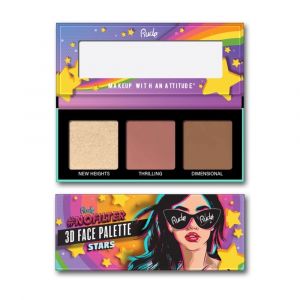 Image de Rude Cosmetics NoFilter 3D Face Palette palette contouring teinte Stars 9.9 g