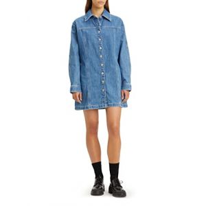 Levi's Pour femme. Robe Shay bleue